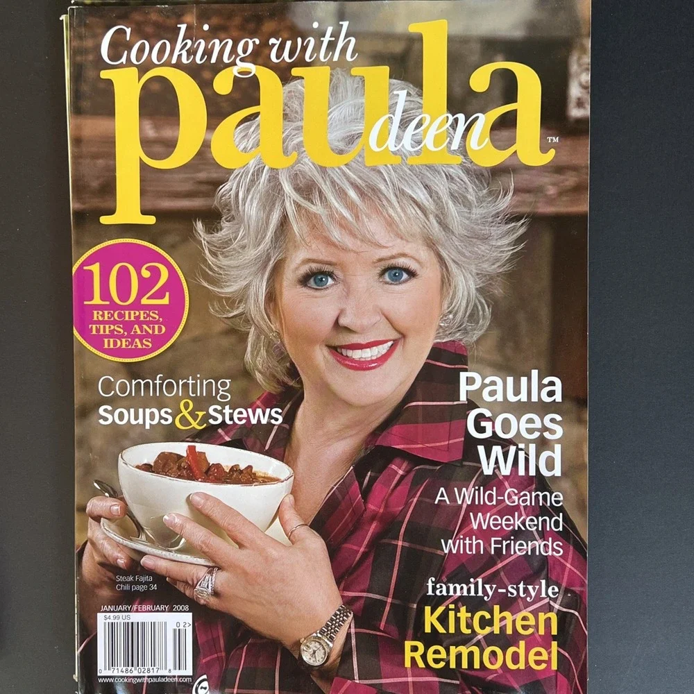 COOKING WITH PAULA DEEN Magazines Set x9 Back Issues 2006-2011 Recipes